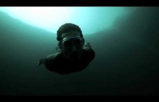 Guillaume Nery's freedive 'BASE Jump'