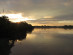 Sunset on the Amazon