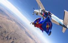 Red Bull Air Force team members training at Kirby Chambliss ranch near Casa Grande on 28 January 2014.