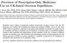 Prescription Medications for Expeditions