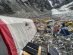 The Everest ER tent with the northern part of Base Camp in view.