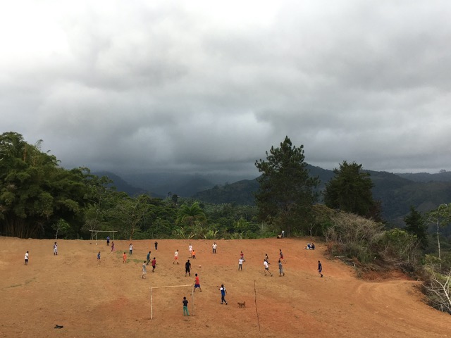 Full football pitch / helipad