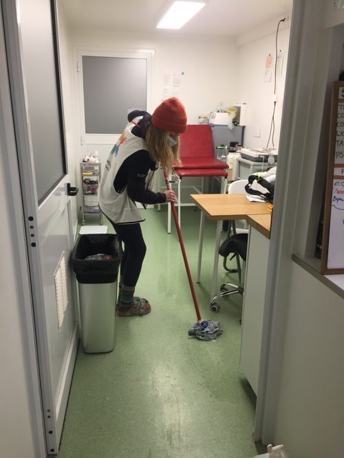 Cleaning up clinic